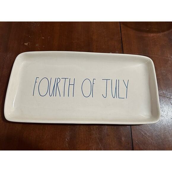 Rae Dunn | Fourth Of July Platter - Rectangle - Picture 1 of 3